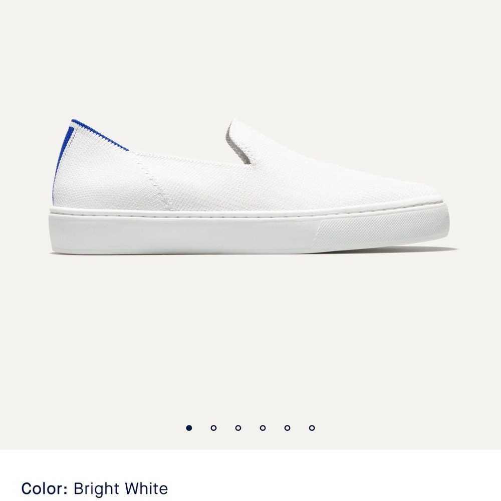 Rothy’s Original Slip On Sneaker in Bright White